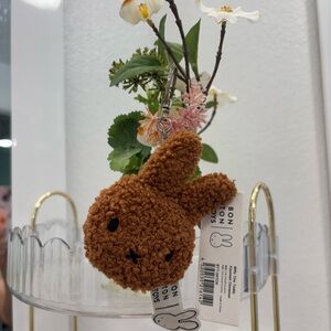 Miffy🐰💗Dk Brown Keychain